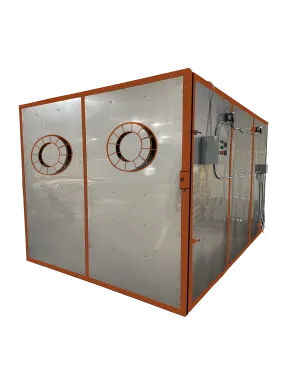 8x8x24 Gas Oven for Powder Coat