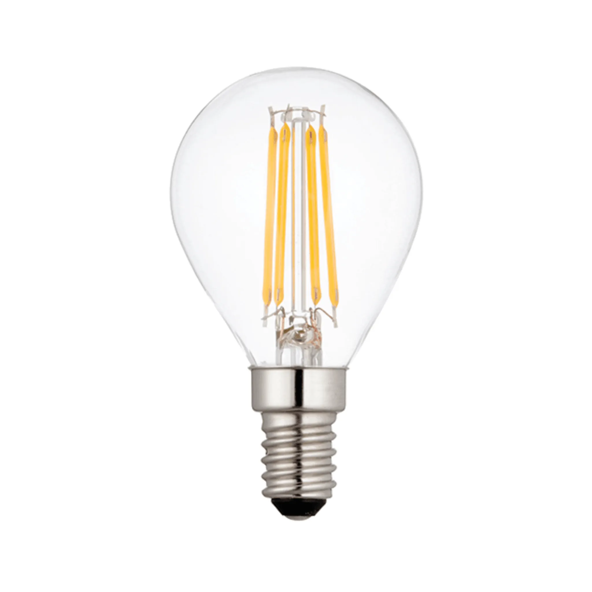 9 x E14 LED Filament Bulbs Dimmable 4W (40W Equivalent)