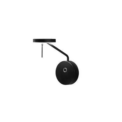 Adjustable Swing Arm Black Wall Lamp