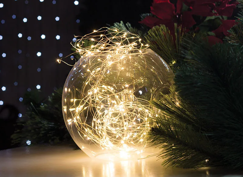 Angel LED Light Single Strand - Cool or Warm White