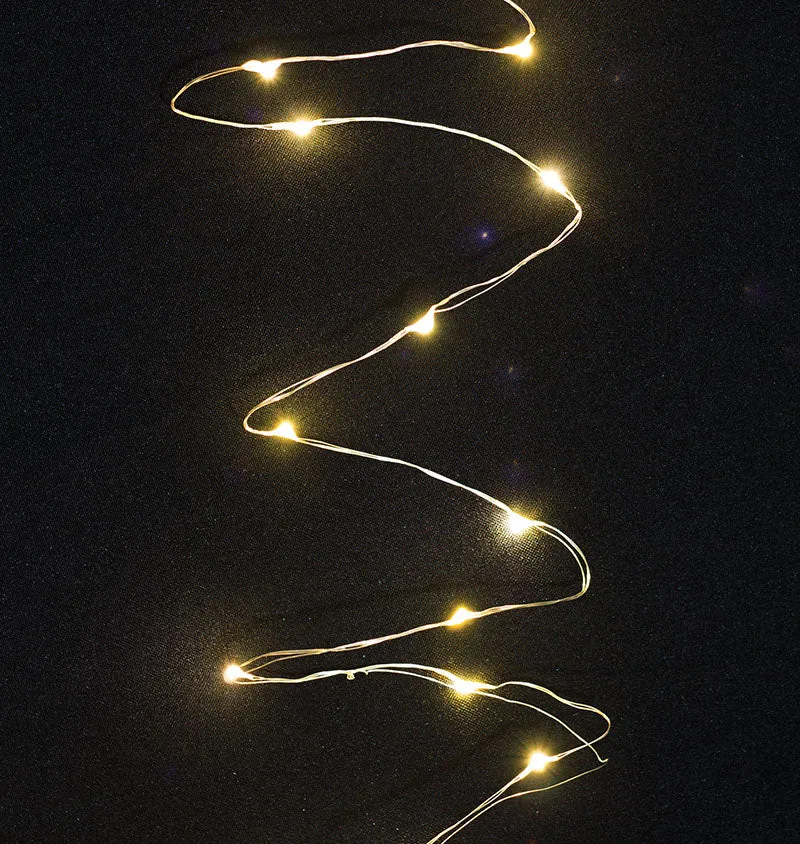 Angel LED Light Single Strand - Cool or Warm White