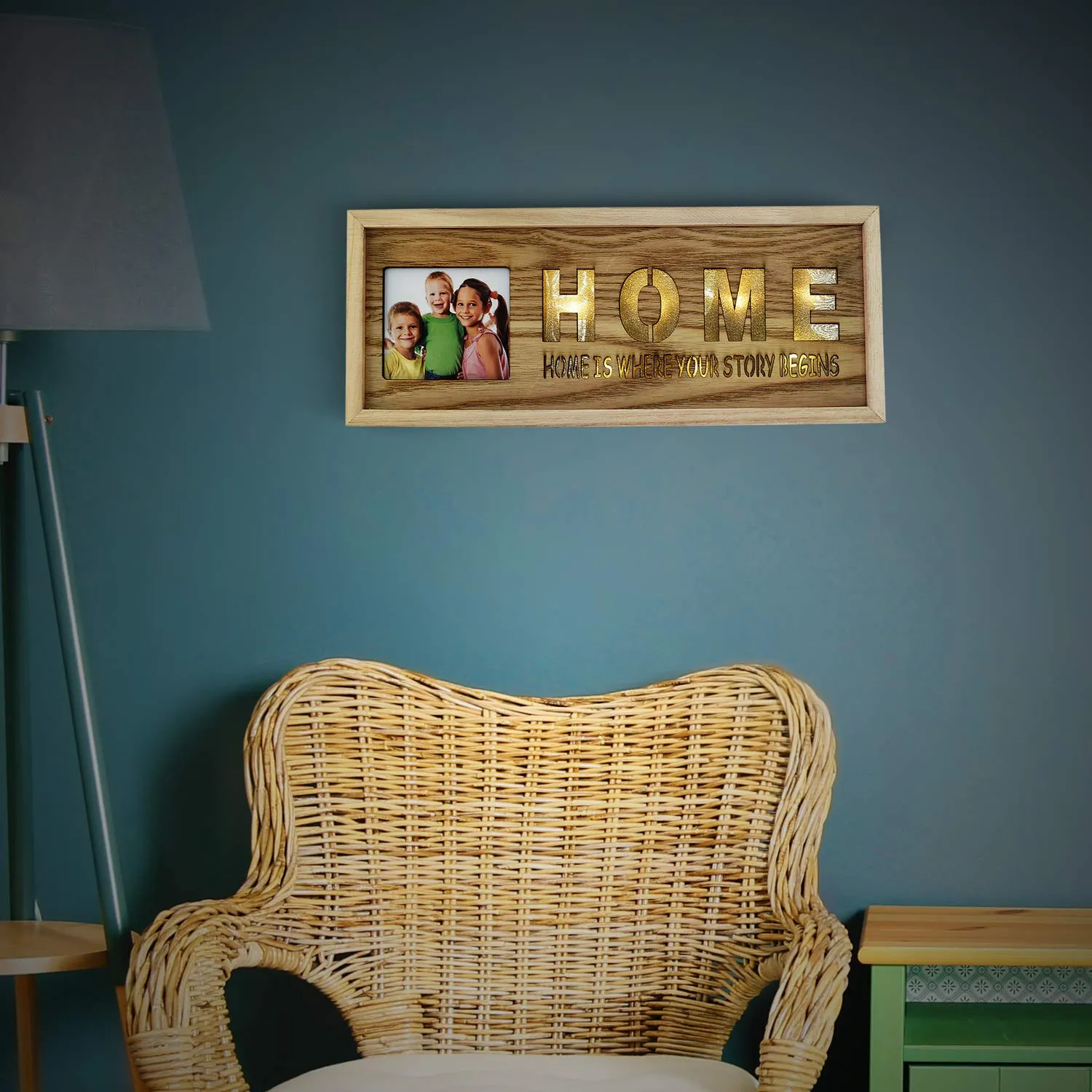 ARCHIES Wooden photo frame with stand trending wood art decor photo frame design