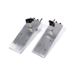 AutoLoc Deadloc Door Lock Kit Manual Lock Aluminum/Steel Natural - Universal Suicide Doors