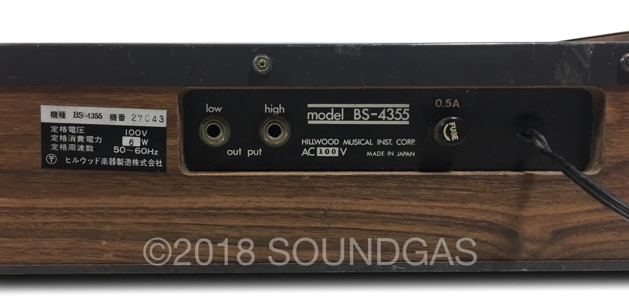 Basky Model BS-4355 Bass Synthesizer