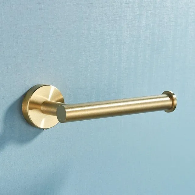 Bathroom Set Bathroom Towel Bar Toilet Paper Holder with Hooks Kit