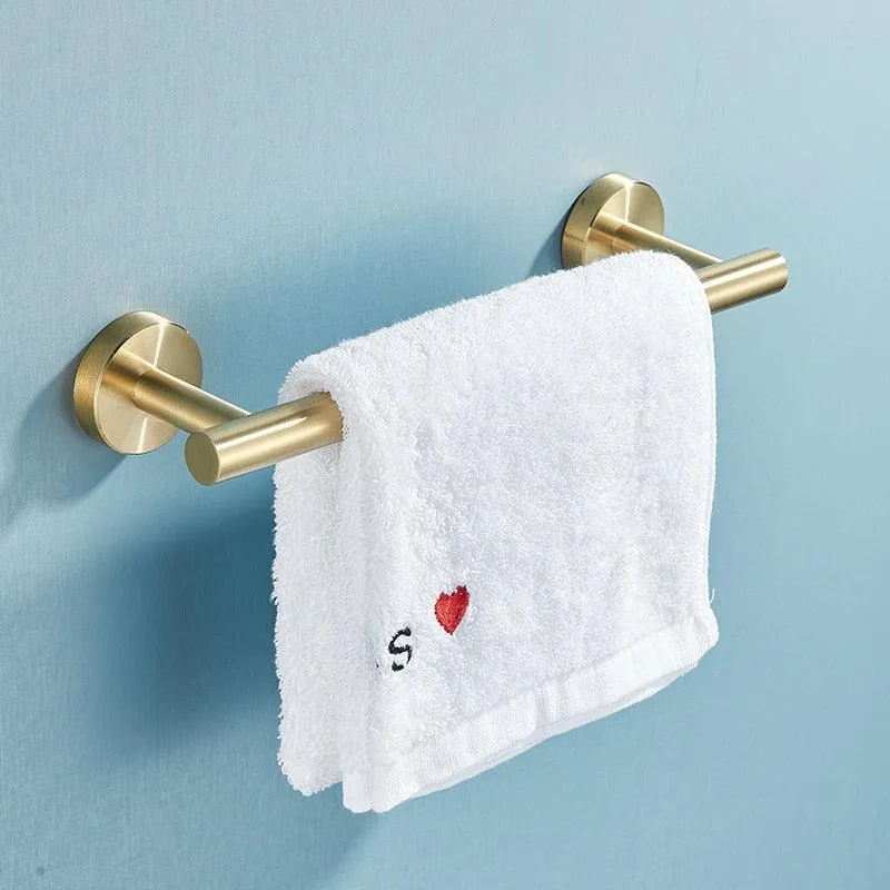 Bathroom Set Bathroom Towel Bar Toilet Paper Holder with Hooks Kit