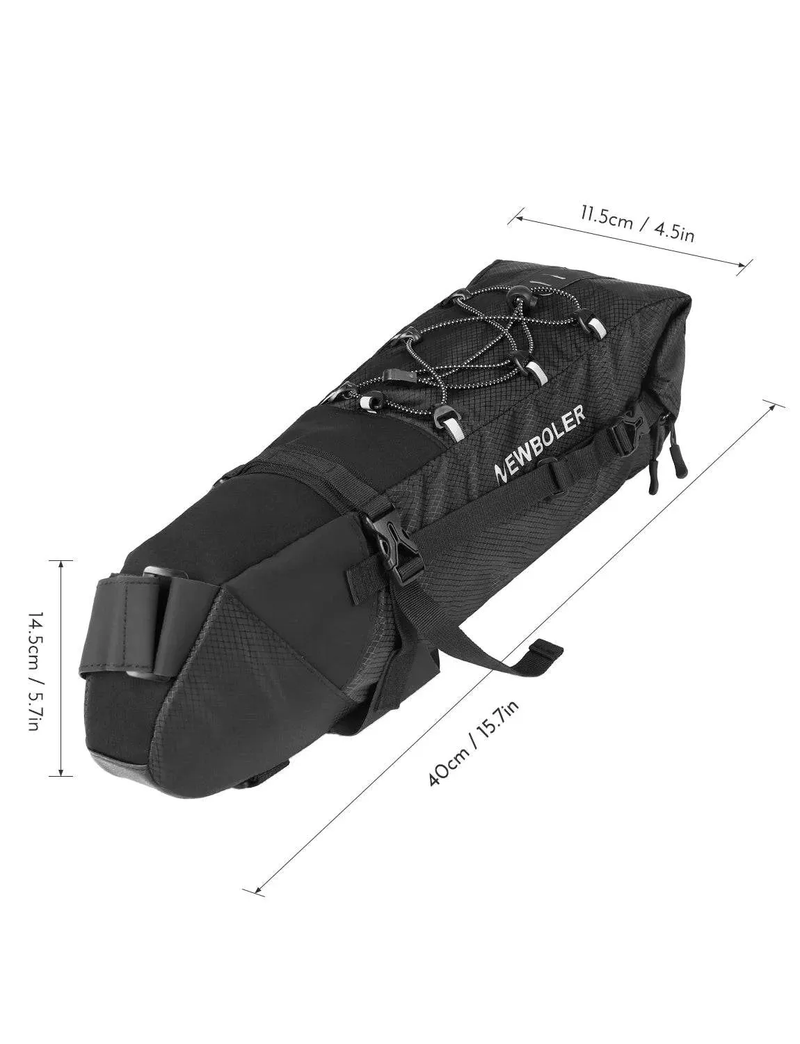 Bike Saddle Bag 3-10L Large-capacity Mountain Road MTB Bicycle Bike Cycling Tail bag Storage Pack Bicycle Under Seat Bag