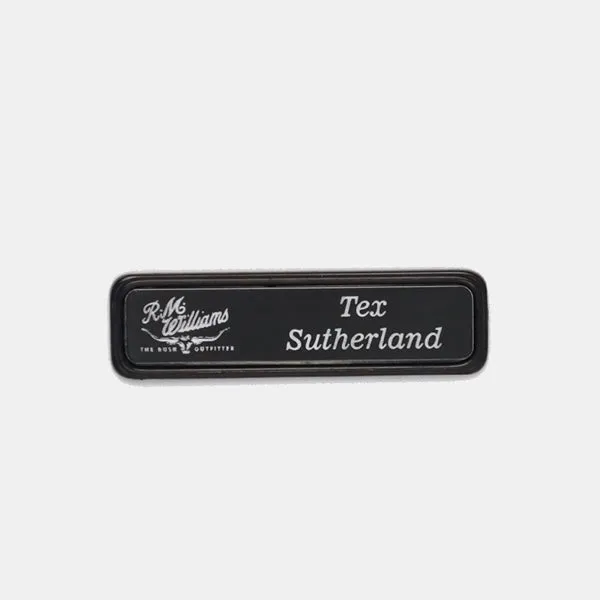 Black Name Badge Holders - Small Size - Pack of 20