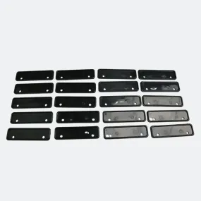 Black Name Badge Holders - Small Size - Pack of 20