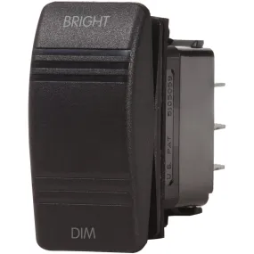 Blue Sea Black SPDT Contura Dimmer Control Switch