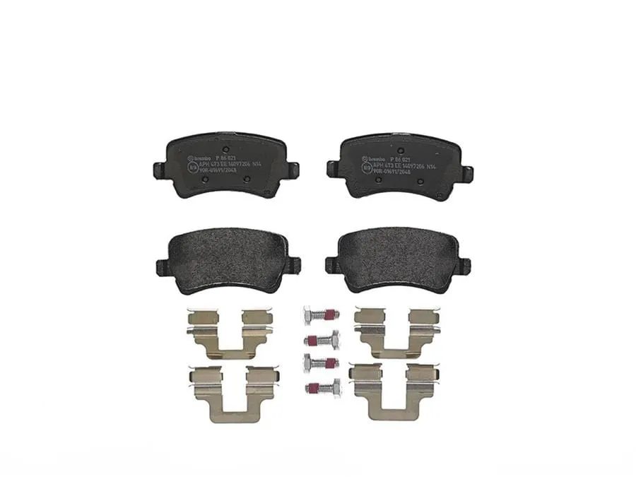 Brembo Disc Brake Pad and Rotor Kits KT04309