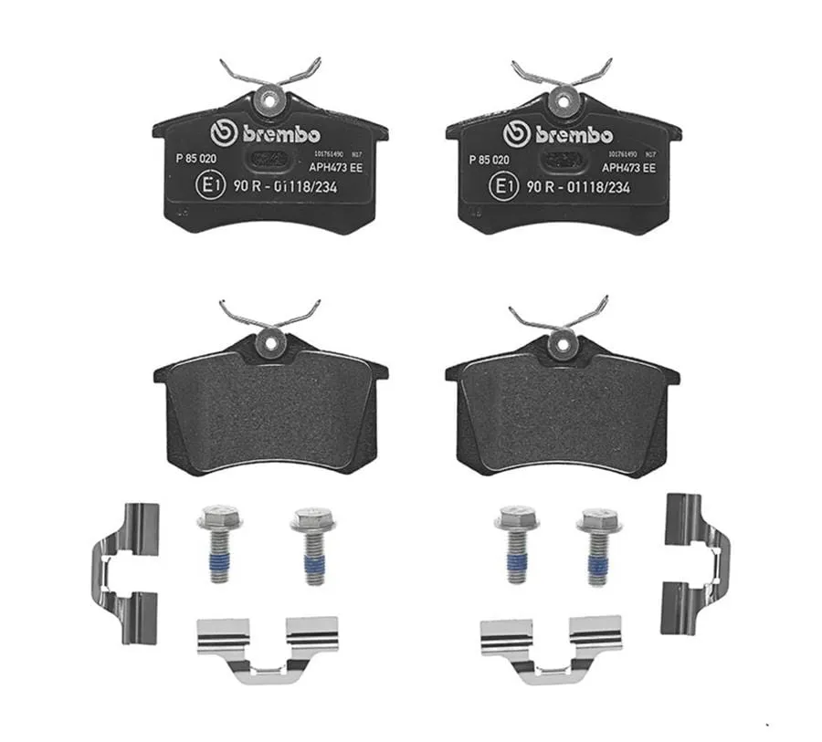 Brembo Disc Brake Pad and Rotor Kits KT04337