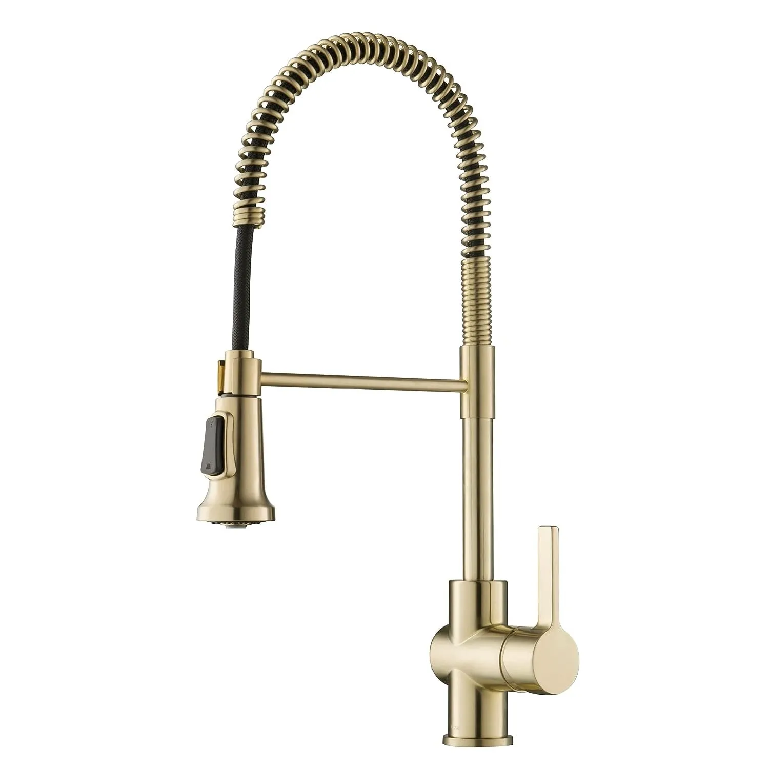Britt Commercial Style Kitchen Faucet in Spot Free Antique Champagne Bronze,