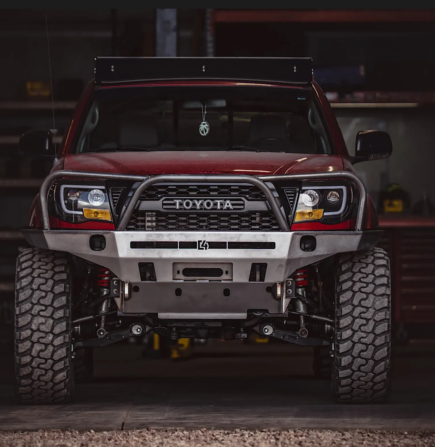 C4 Fabrication 2005-2011 Tacoma Overland Series Front Bumper