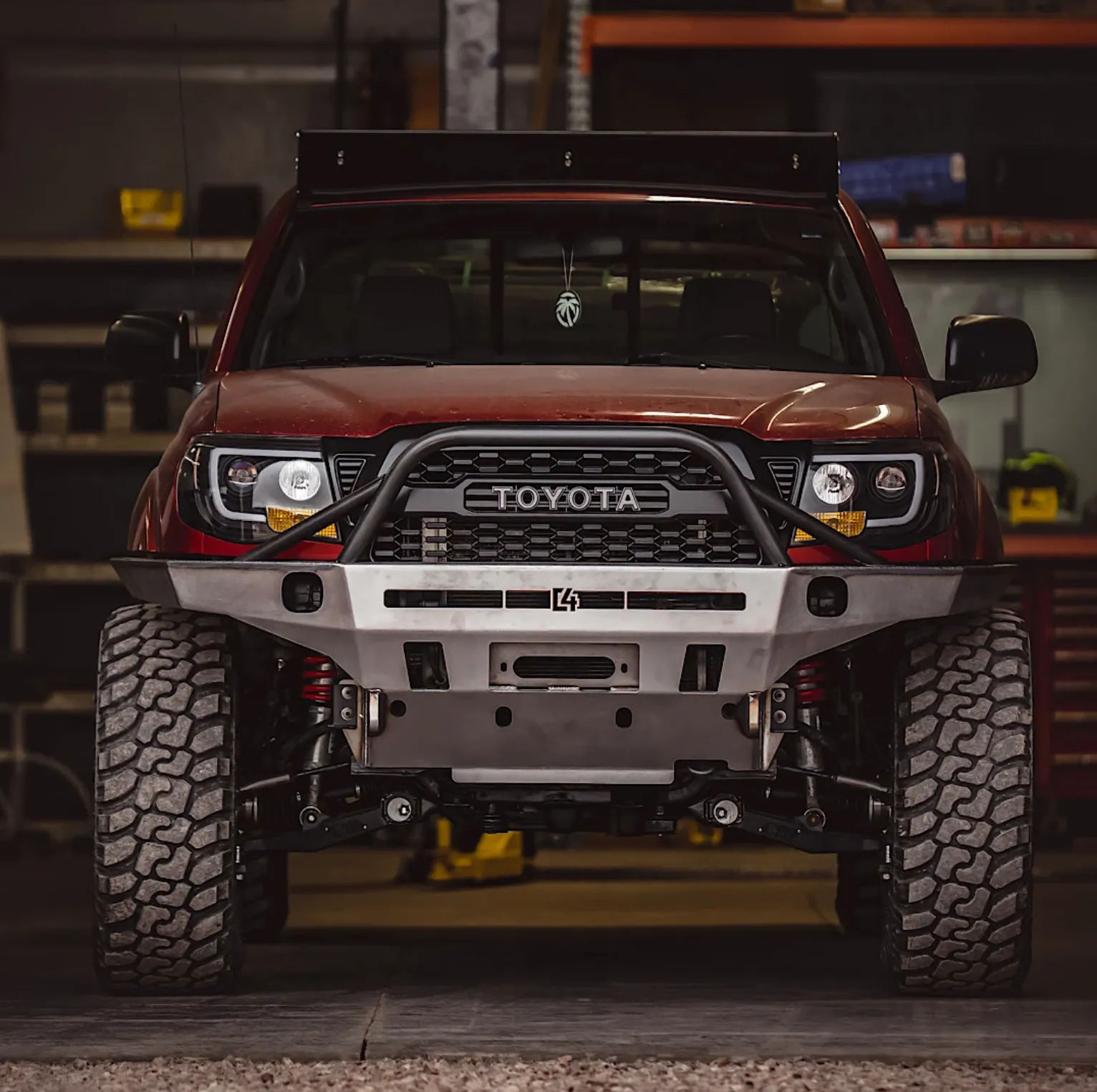 C4 Fabrication 2005-2011 Tacoma Overland Series Front Bumper