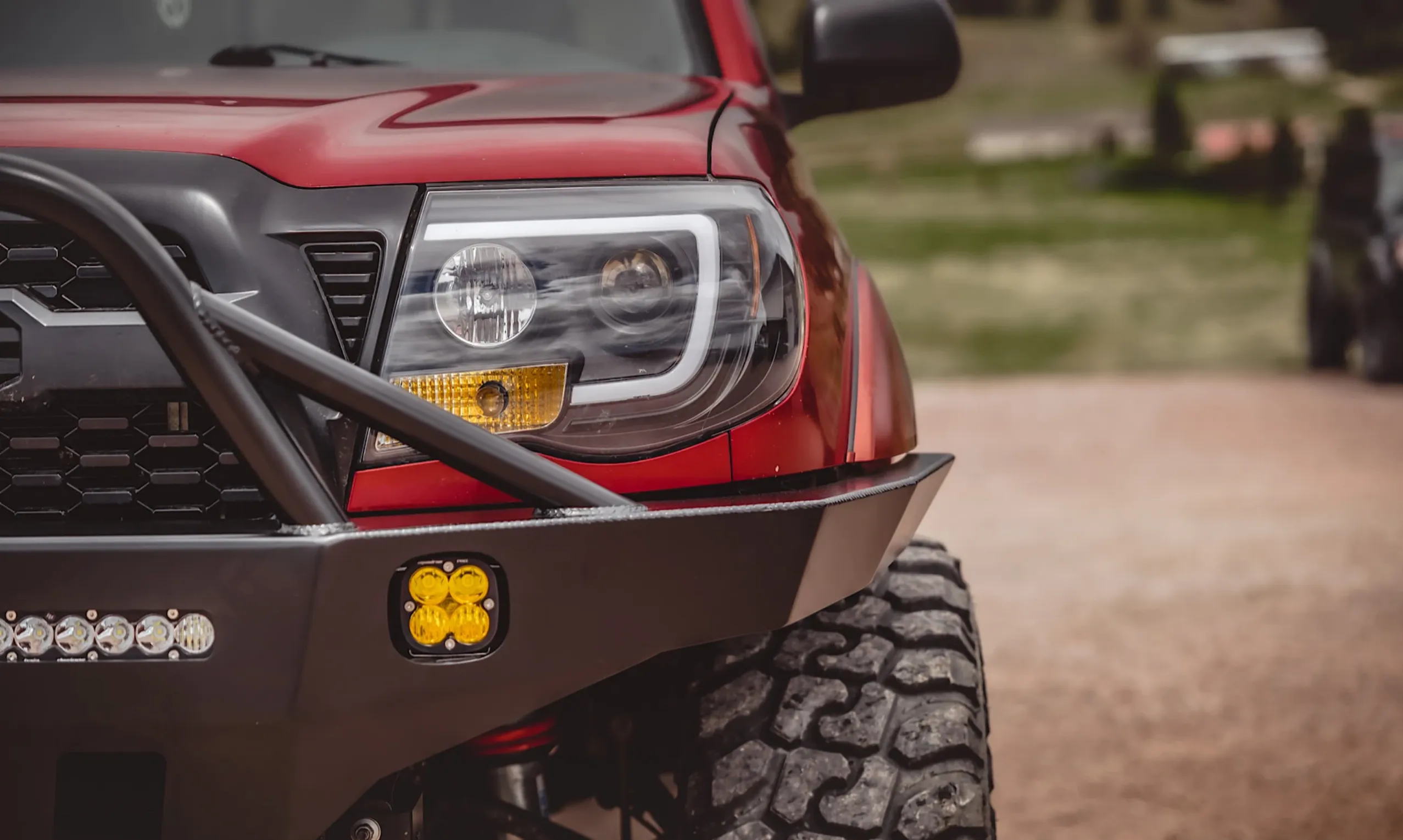 C4 Fabrication 2005-2011 Tacoma Overland Series Front Bumper