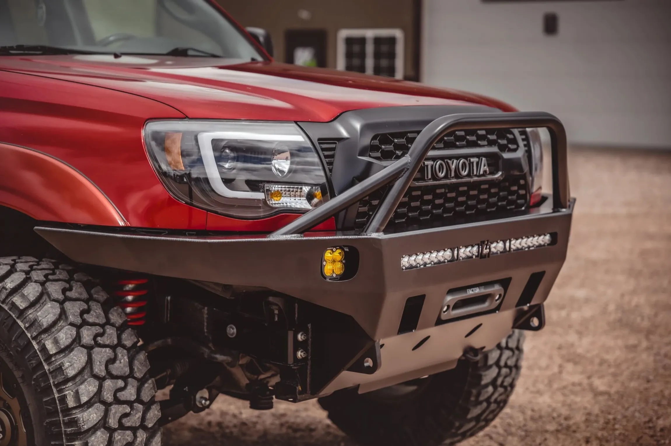 C4 Fabrication 2005-2011 Tacoma Overland Series Front Bumper