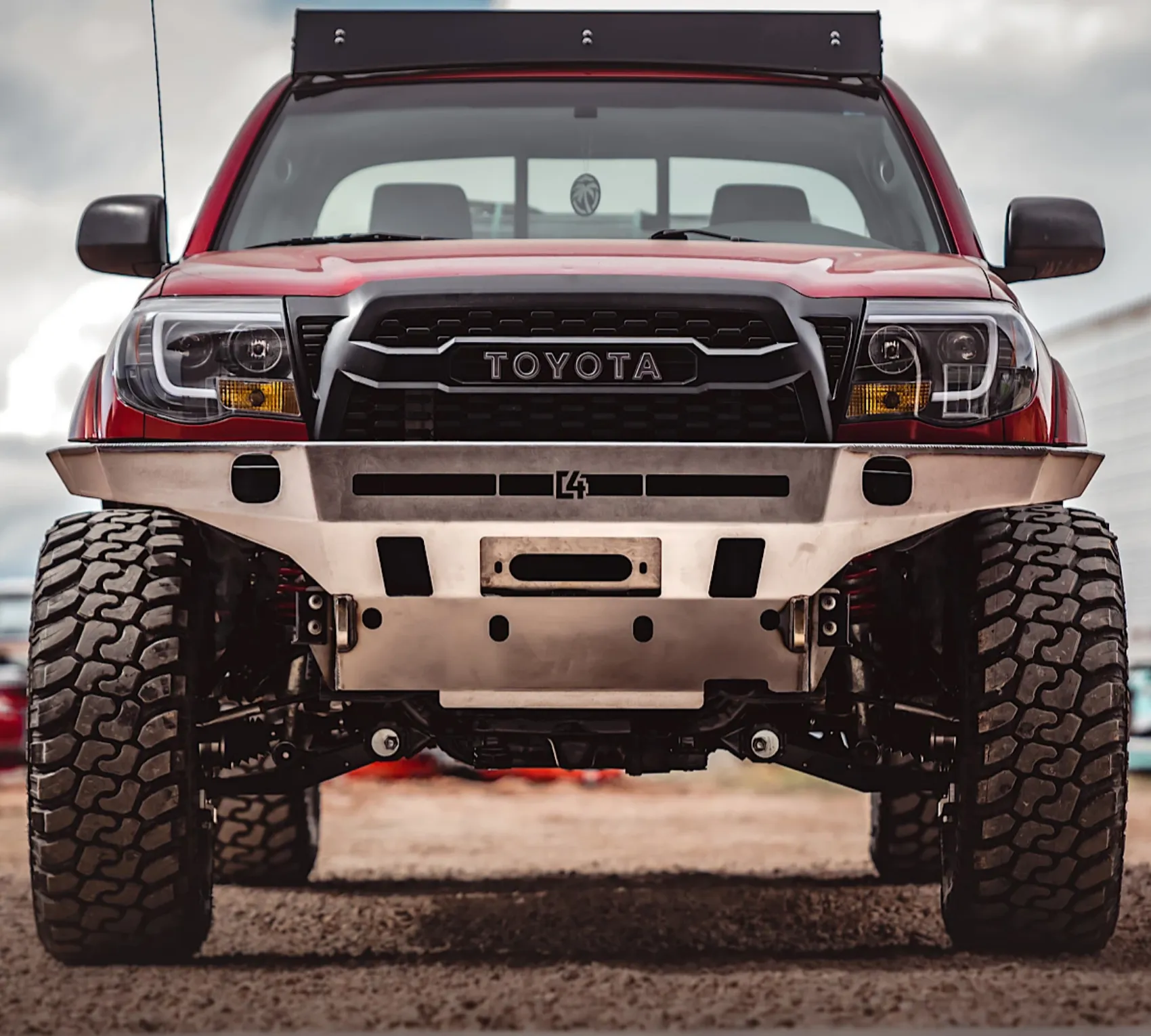 C4 Fabrication 2005-2011 Tacoma Overland Series Front Bumper