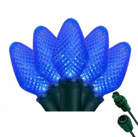 C7 Blue 25 LED Tree Lights – Commercial String Lights