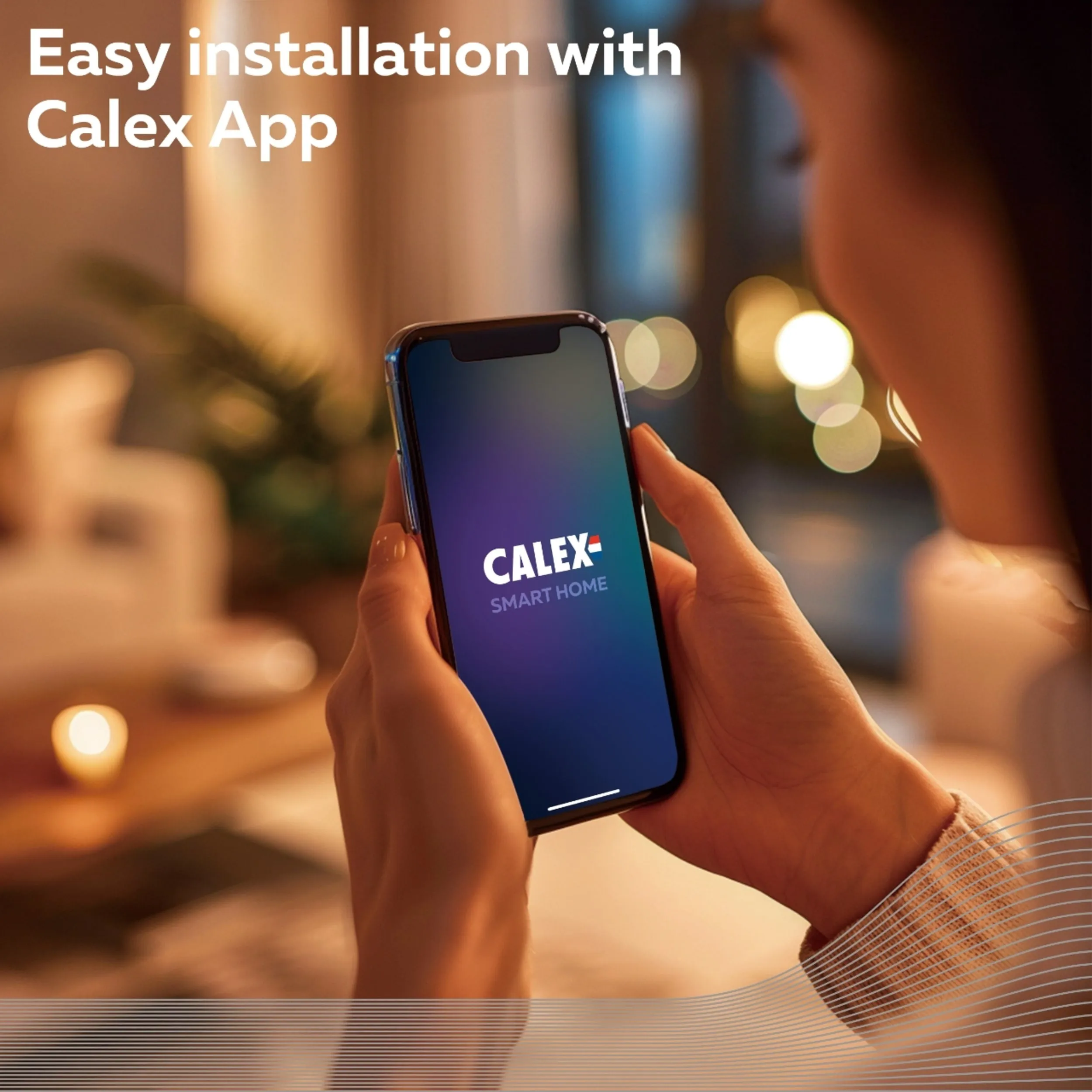 Calex Smart LED Bulb - 2 pieces - E27 - G95 - Gold - Warm White - 7W