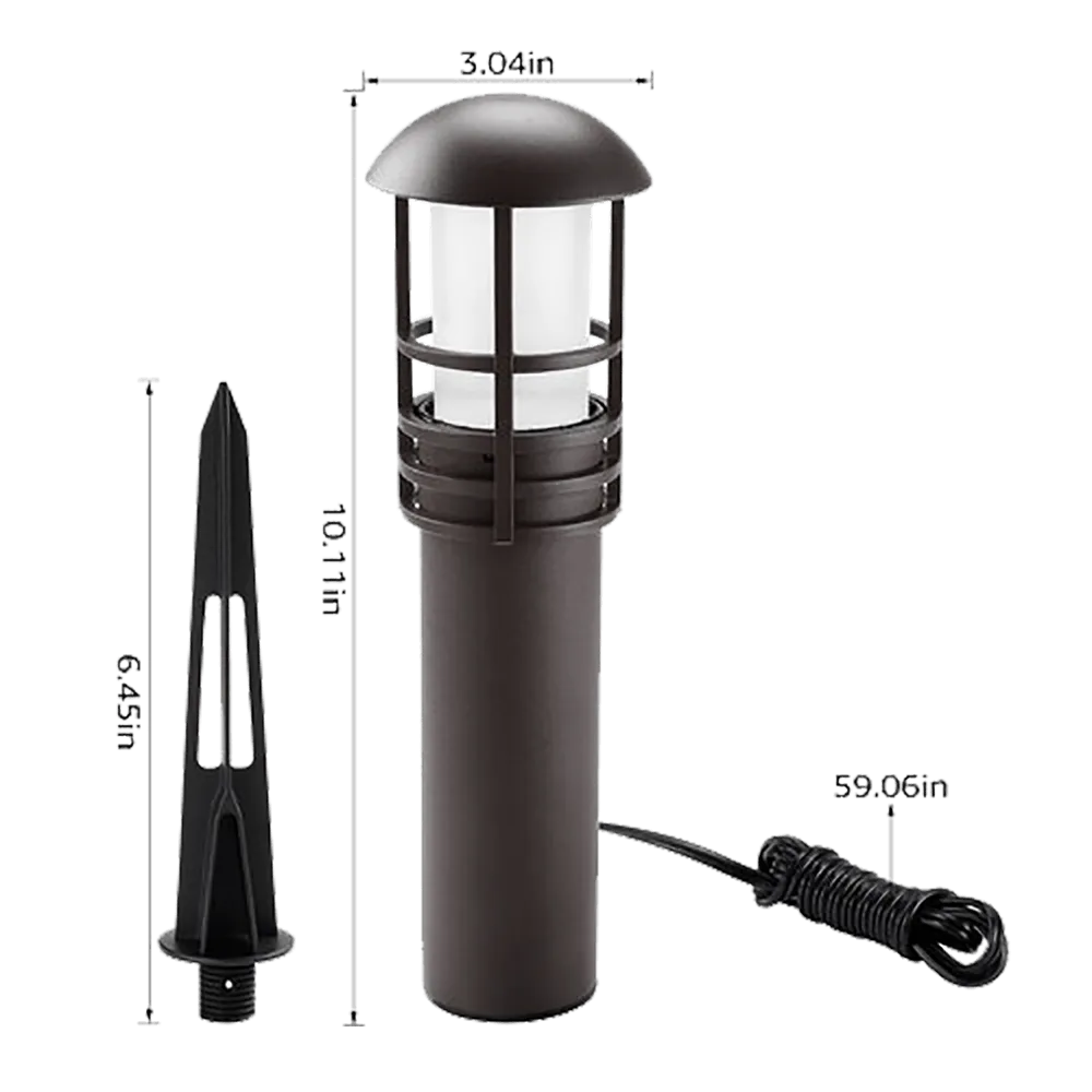 CDPA55 Path Light 3W 12V LED Garden Bollard