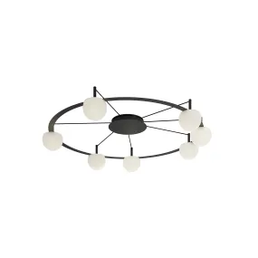 Circ Round LED Semi Flush Mount