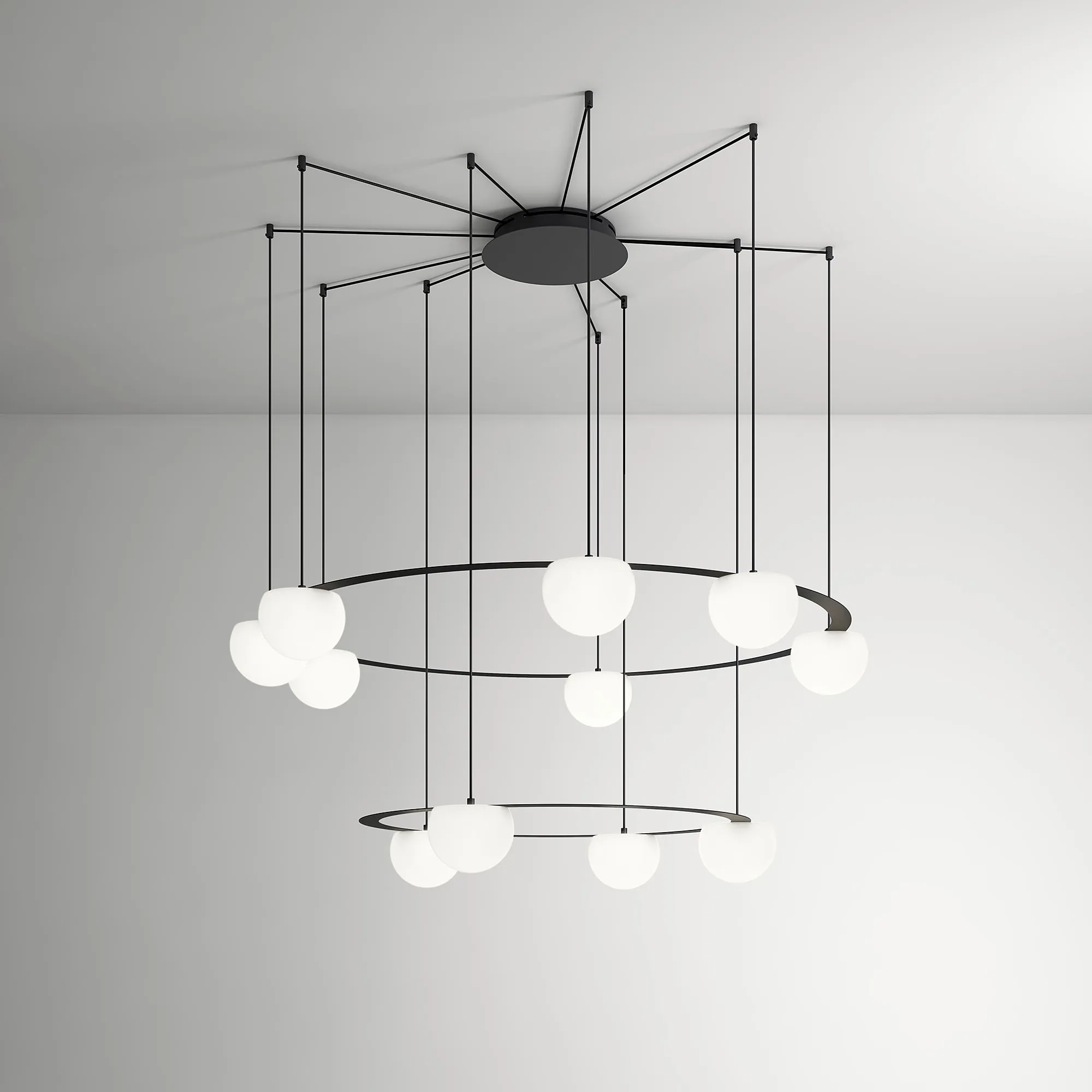 Circ Two Tier LED Pendant Light