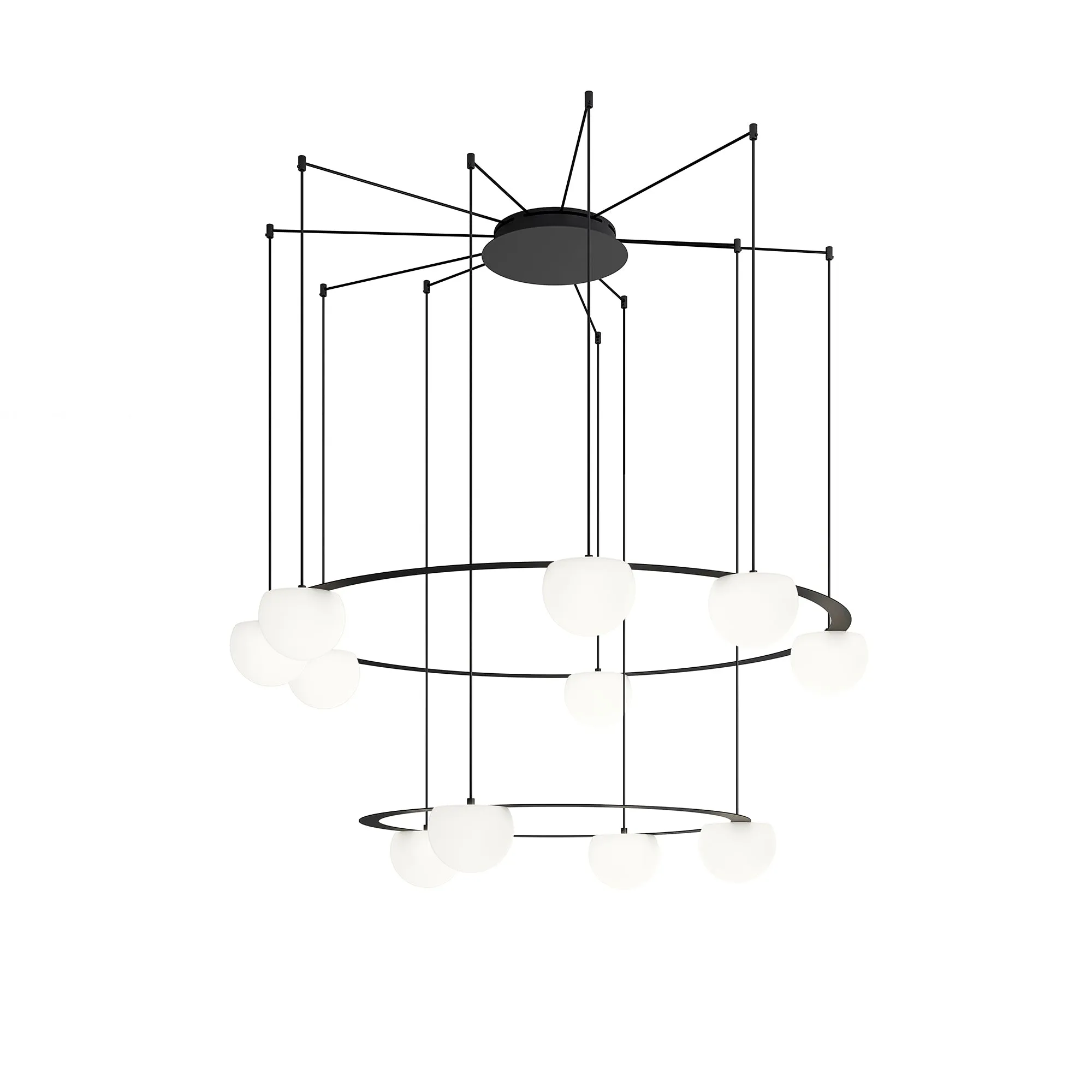 Circ Two Tier LED Pendant Light
