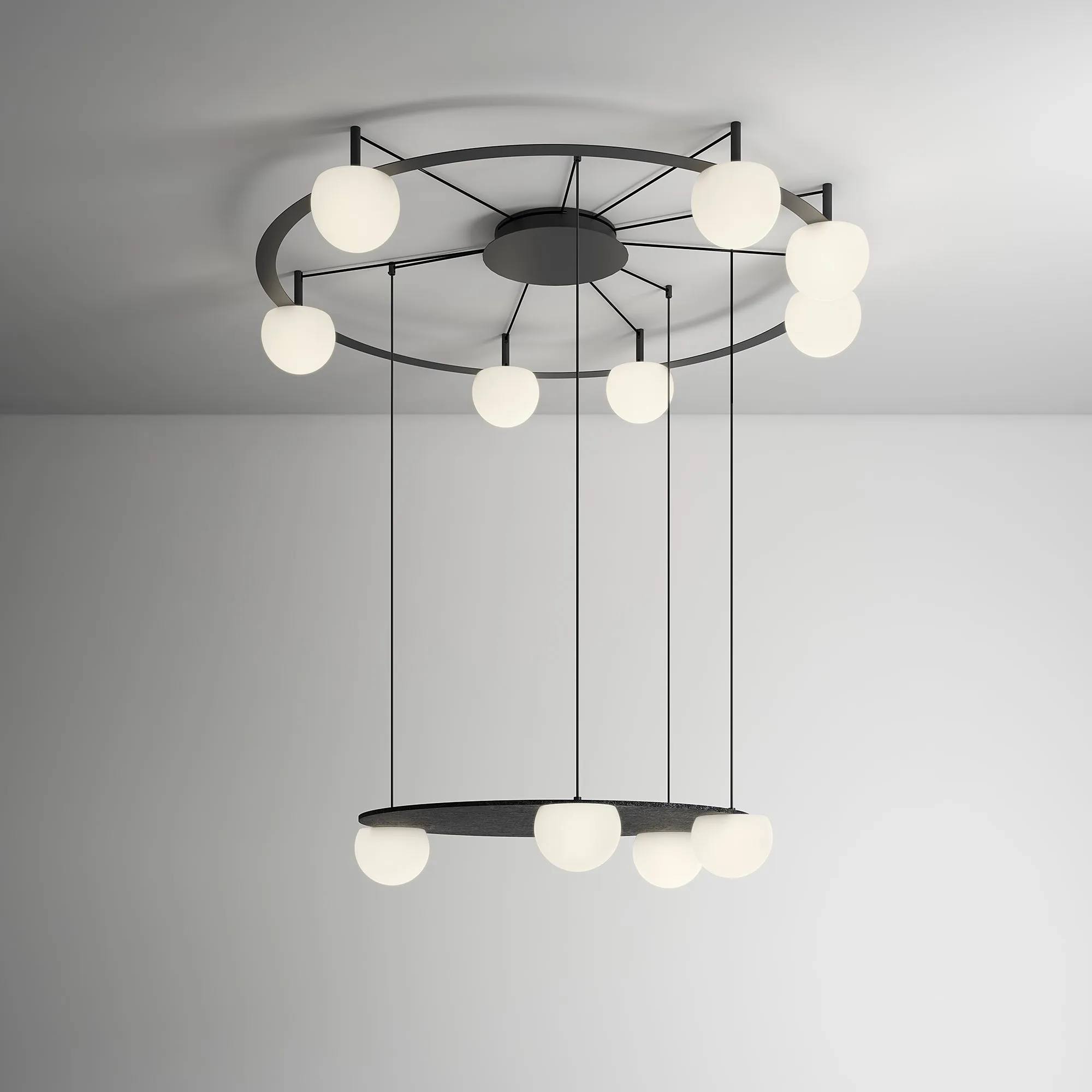 Circ Two Tier LED Pendant Light