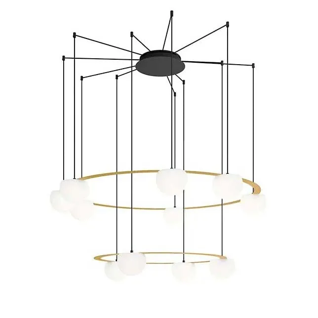 Circ Two Tier LED Pendant Light