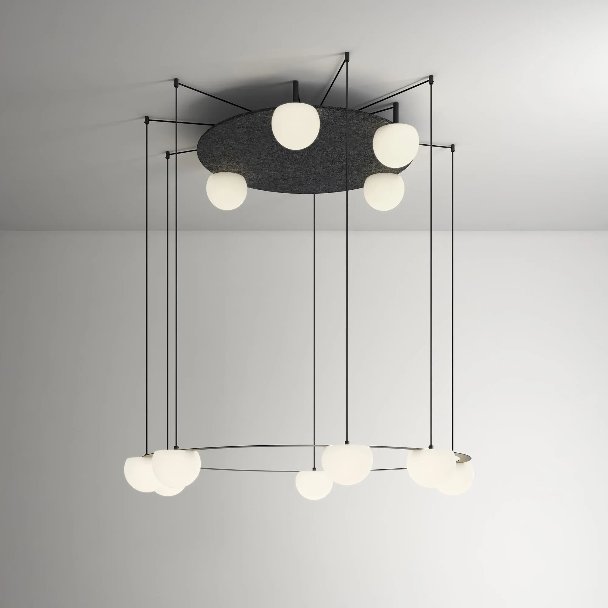 Circ Two Tier LED Pendant Light