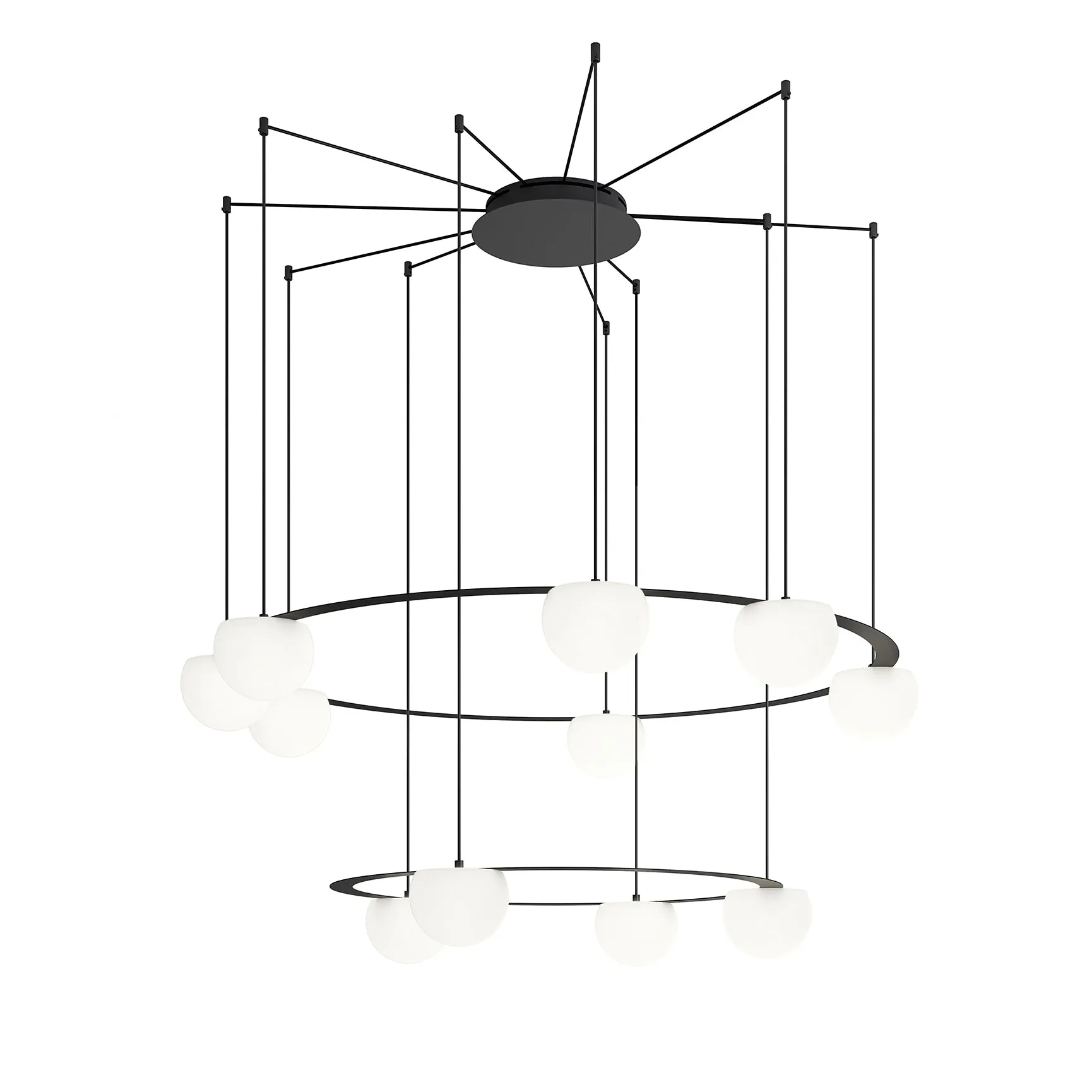Circ Two Tier LED Pendant Light