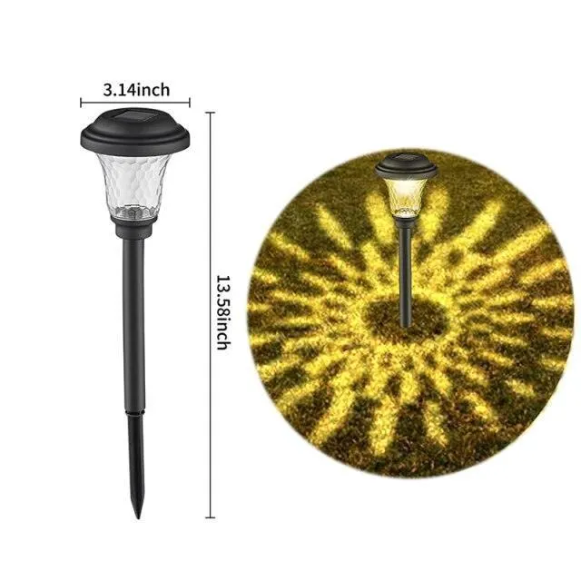 Colorful Solar Pathway Lights with Weather-Resistant Design for Outdoor Spaces