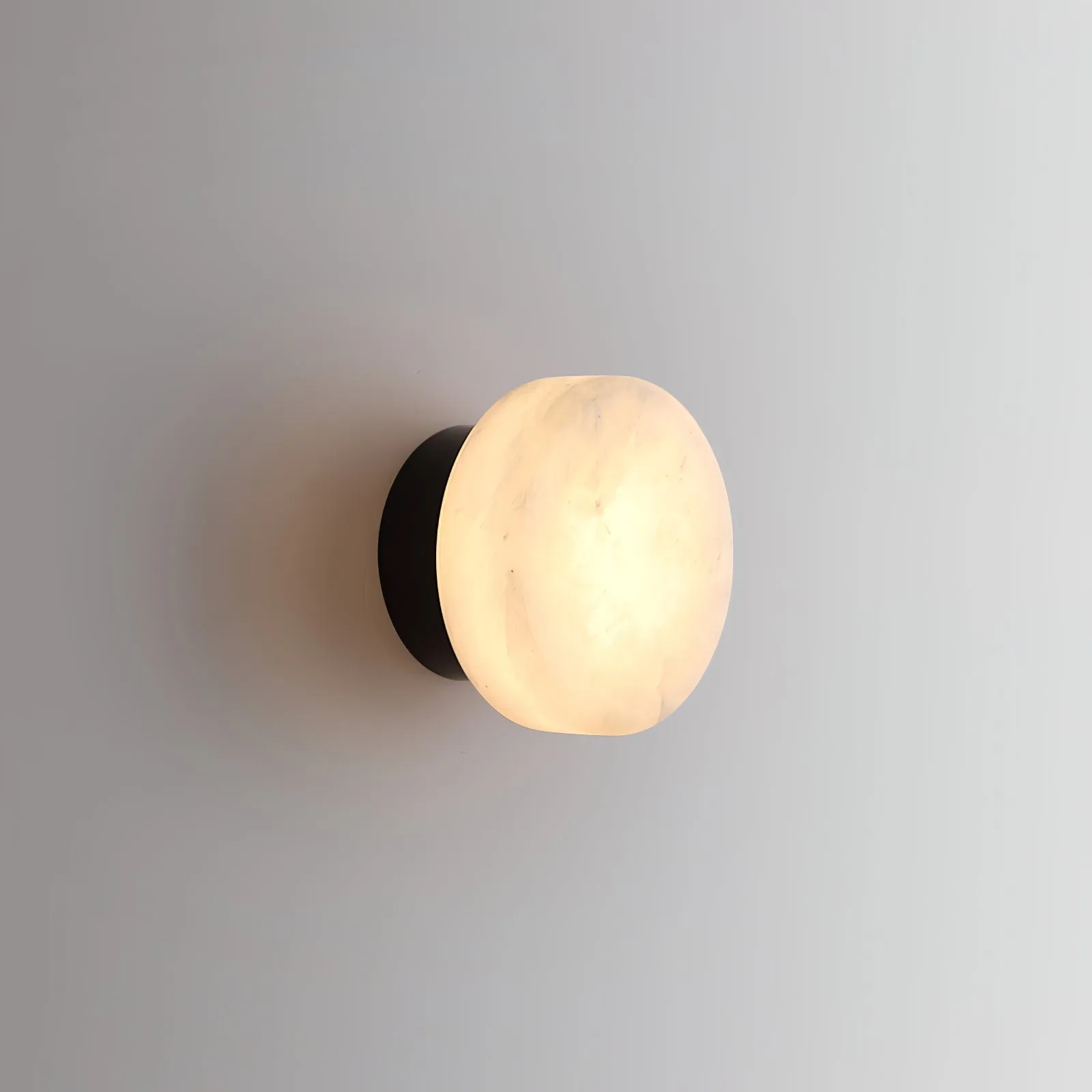 Cylindrical Alabaster Wall Light
