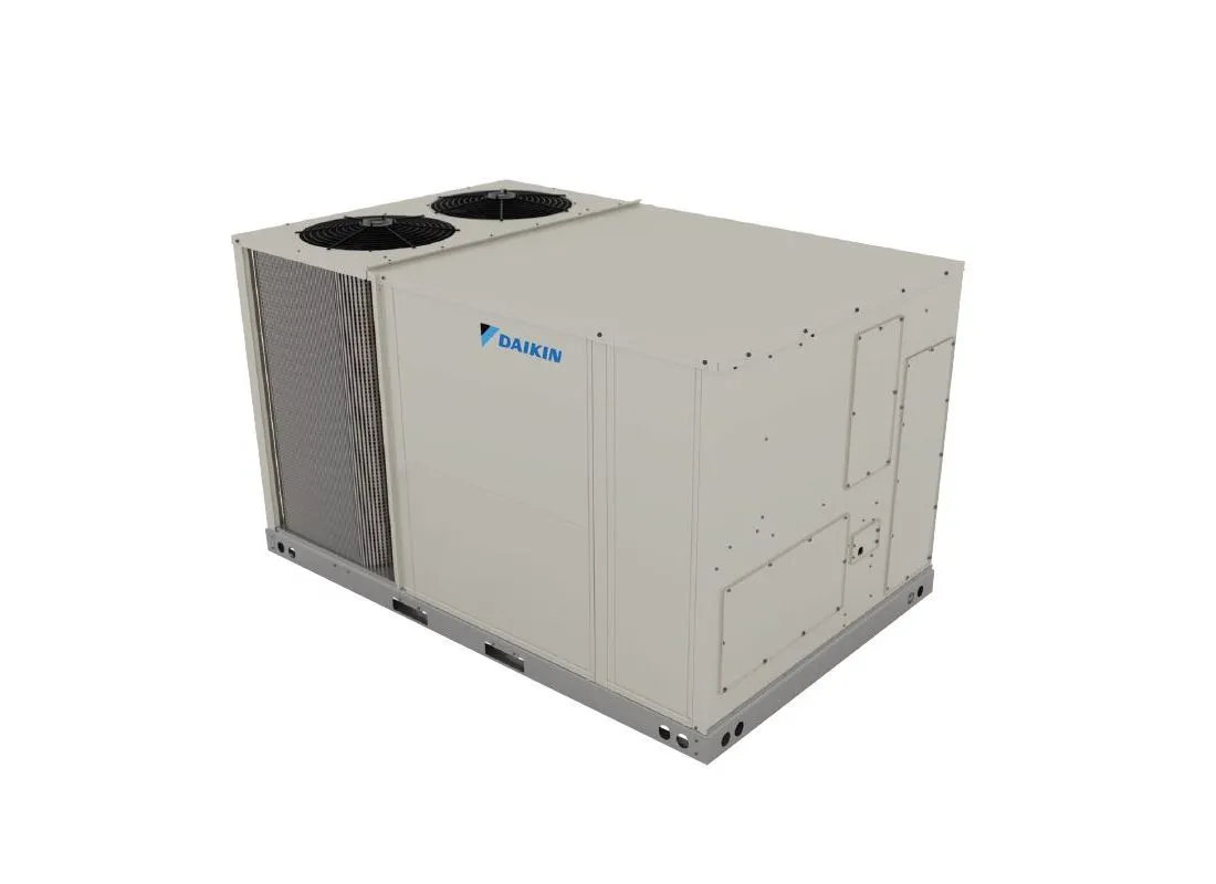 Daikin Light Commercial 10 Ton Packaged Air Conditioner and Gas Furnace Unit, 460-3-60V with 14.8 IEER2 - DFG1204DL00001S