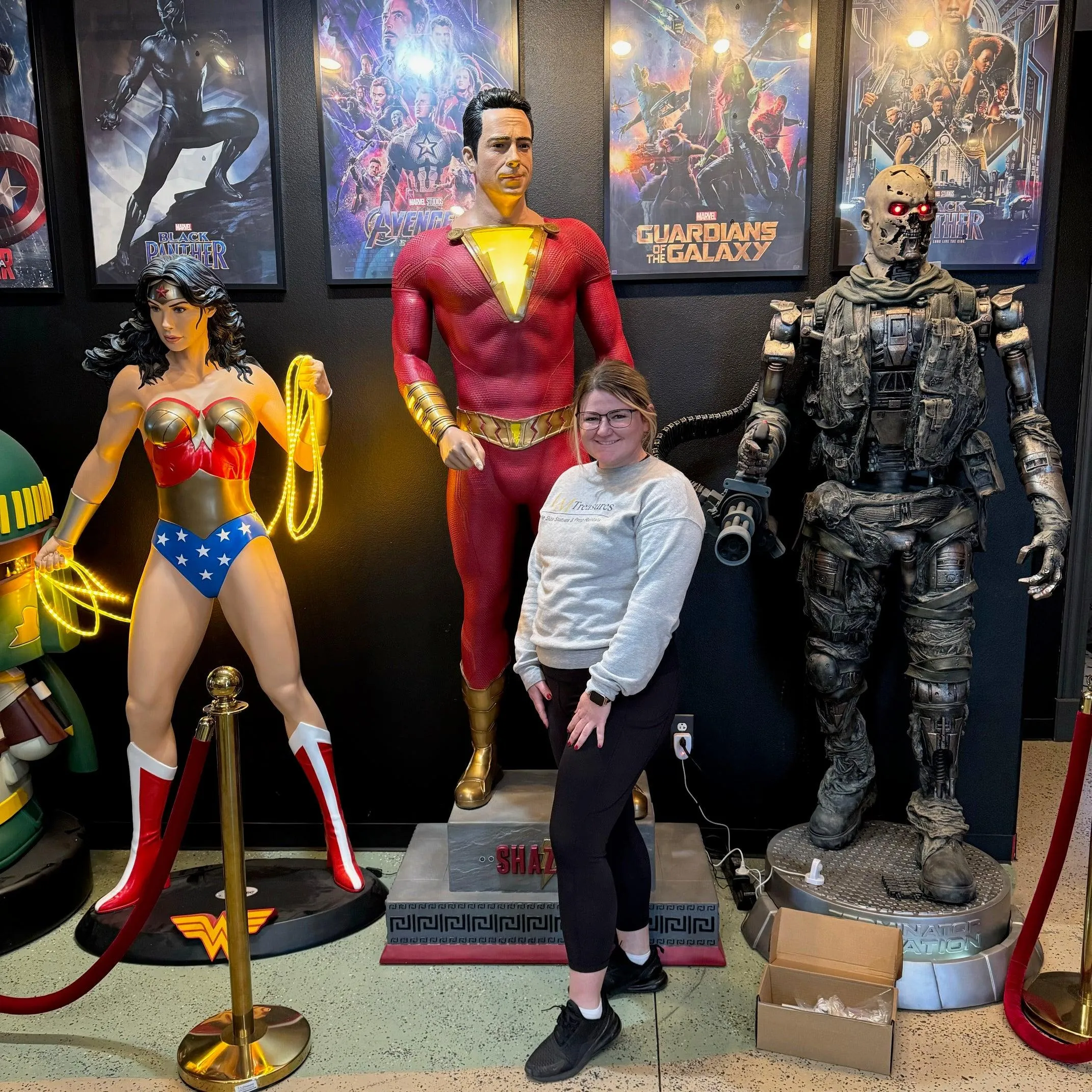 DC Comics SHAZAM with Voice Modular Life Size Statue