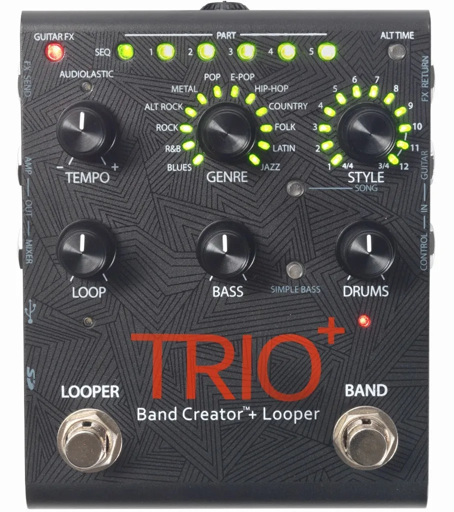 DigiTech TRIO  Band Creator and Looper