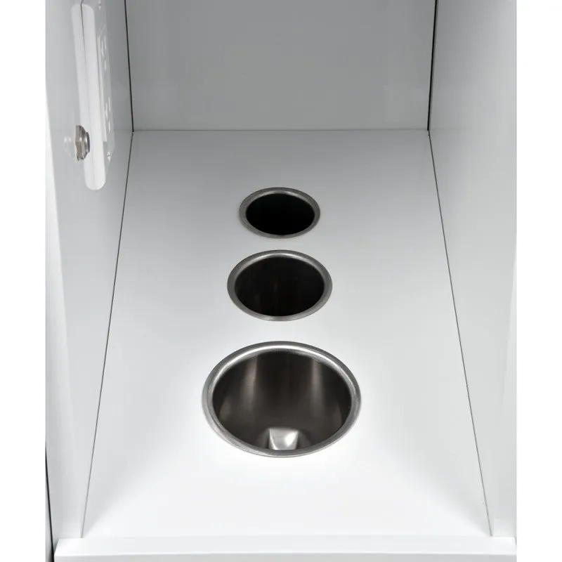 DIR Adonis Single Styling Station with LED Lighting