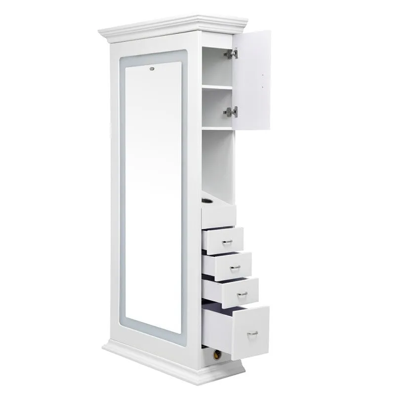 DIR Adonis Single Styling Station with LED Lighting