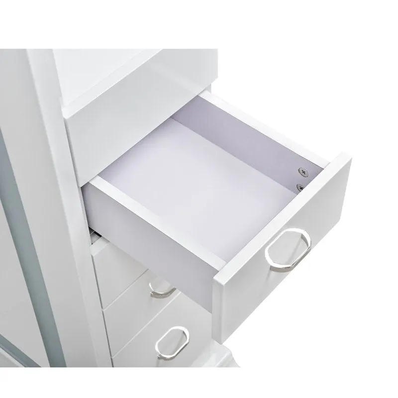 DIR Adonis Single Styling Station with LED Lighting