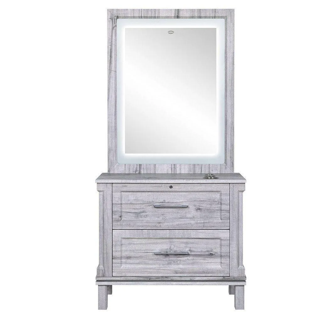 DIR Fairview Styling Station with LED Lighting
