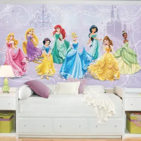 Disney Princess Royal Debut XL Spray and Stick Wallpaper Mural