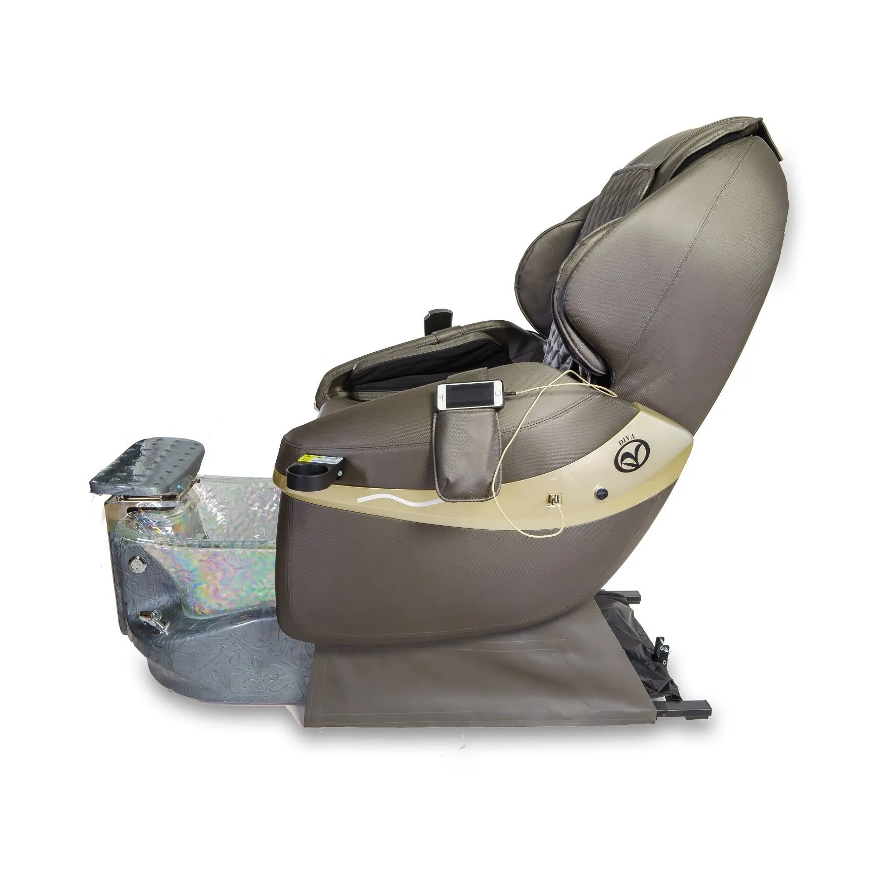 Diva Deluxe Spa Pedicure Chair with Free Pedicure Stool
