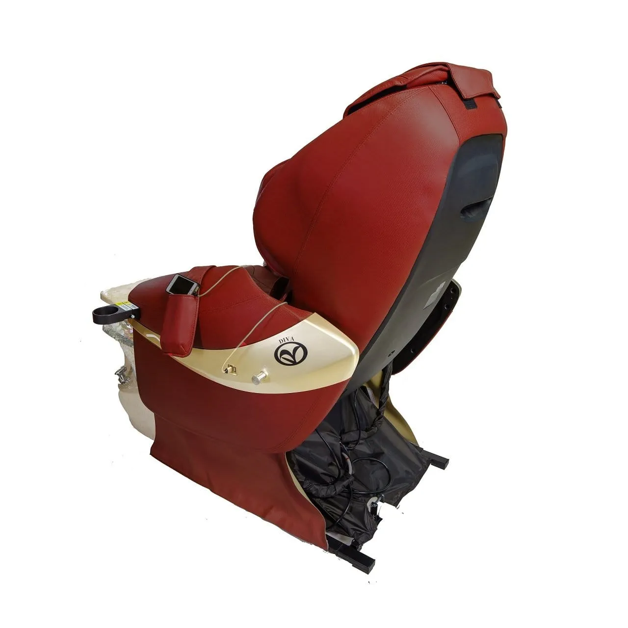 Diva Deluxe Spa Pedicure Chair with Free Pedicure Stool