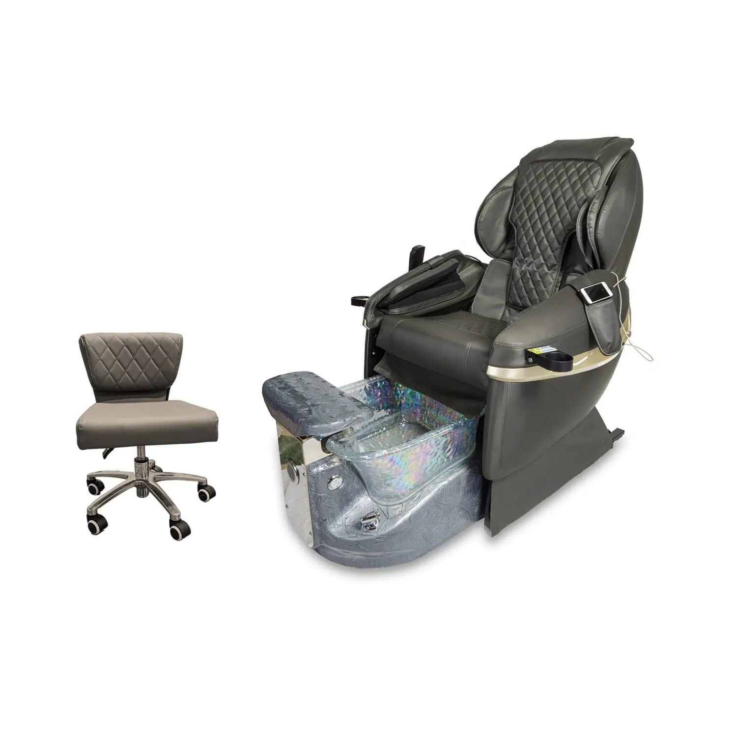 Diva Deluxe Spa Pedicure Chair with Free Pedicure Stool