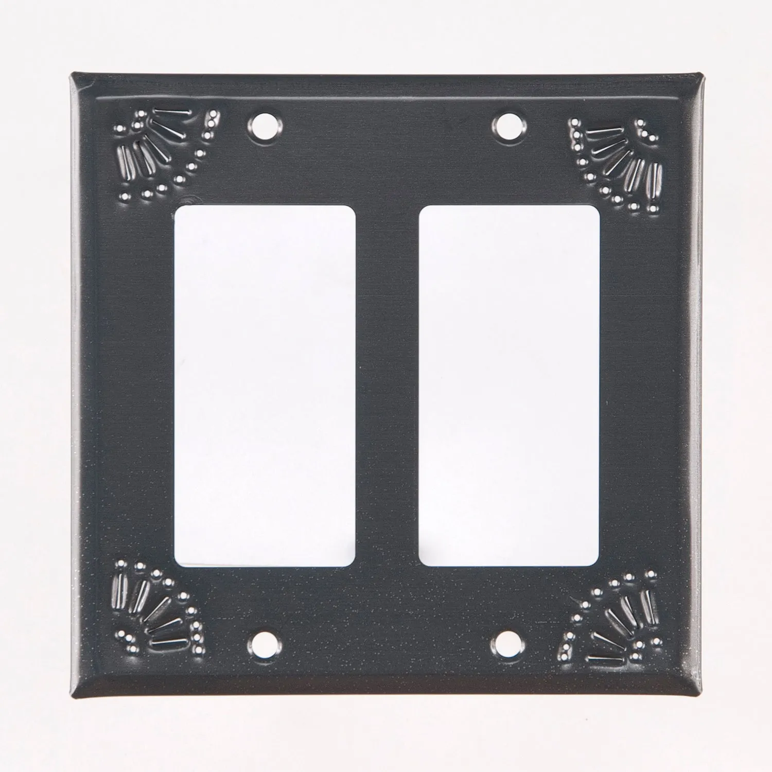 Double Rocker Switch Cover with Chisel in Country
