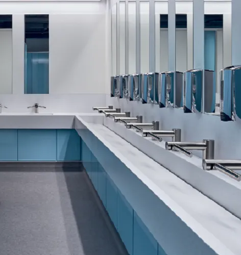 DYSON® Airblade™ WASH DRY WD04 SHORT Hand Dryer & Tap - Wash and Dry Hands at the Sink (SKU# 247659-01 / 247908-01)