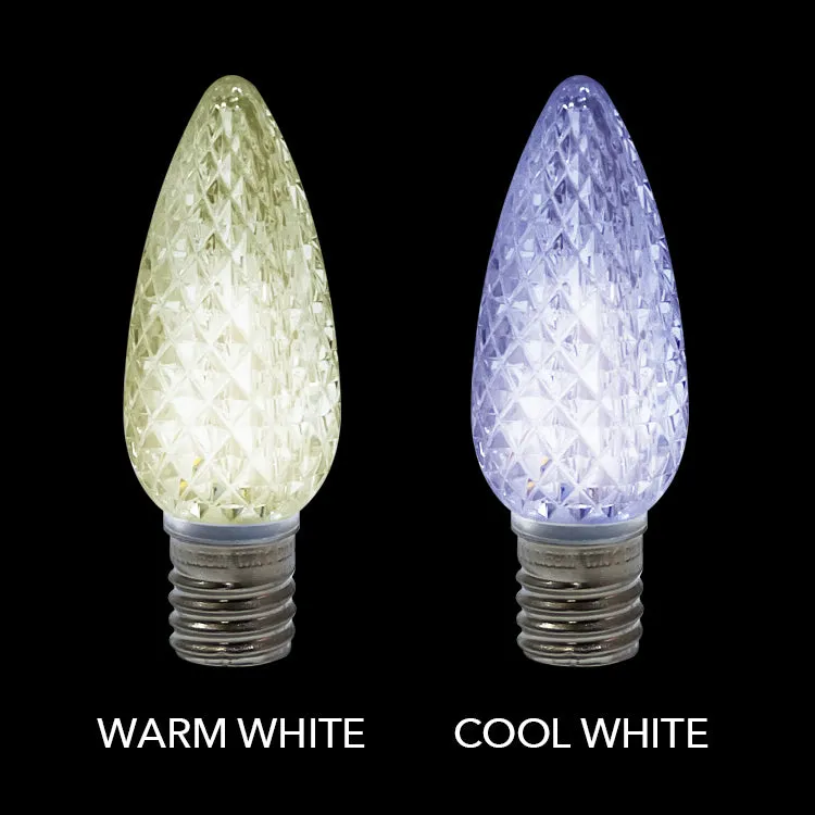EPIC C9 SMD LED FACETED BULB (AVAILABLE IN 10 COLORS)