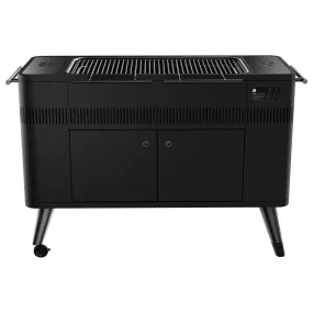 Everdure HUB II 54-Inch Charcoal Grill with Rotisserie & Electronic Ignition HBCE3BUS