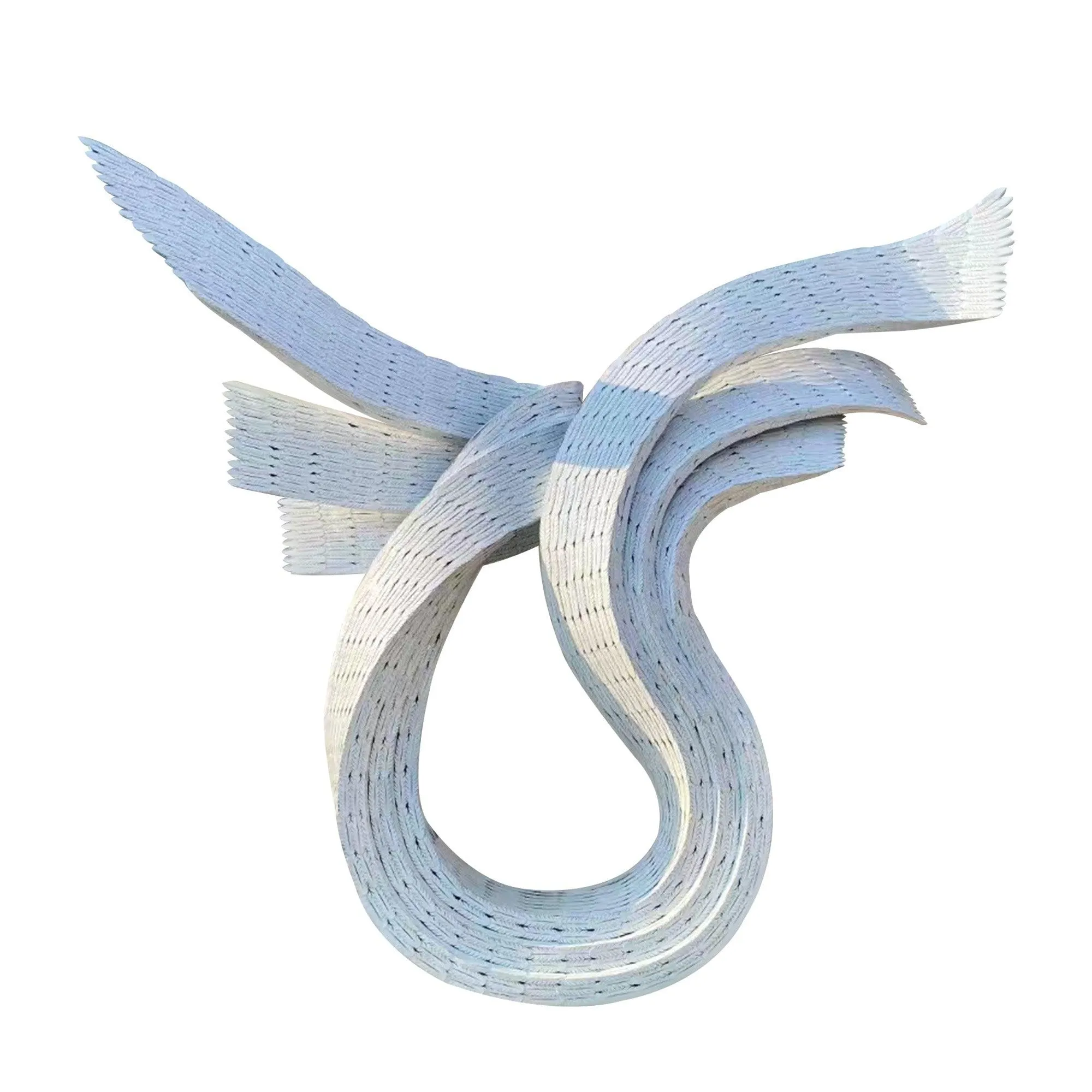 FINEST Modern Abstract Metal Light Sculpture Artwork FS-029